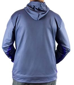 Blue Hooded Sweatshirt - Back | Smooth Moves Boat Seats